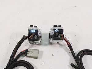 2010 Harley Touring FLHTCU Electra Glide Chrome Control Switch Set Read 71682-06 | Mototech271