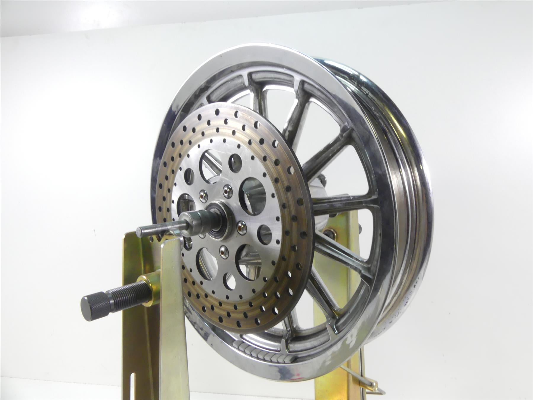 1997 Harley Dyna FXDS Super Glide Conv Straight Rear Wheel Rim 16x3 41012-96 {{ shop.shopifyCountryName }} - Mototech271