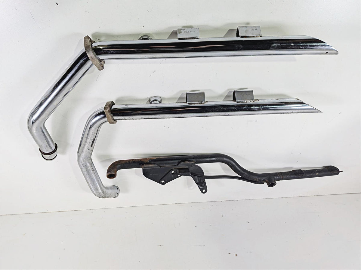 2006 Harley Sportster XL1200 C Cycle Shack Drag Pipe Exhaust System PHD-131 {{ shop.shopifyCountryName }} - Mototech271
