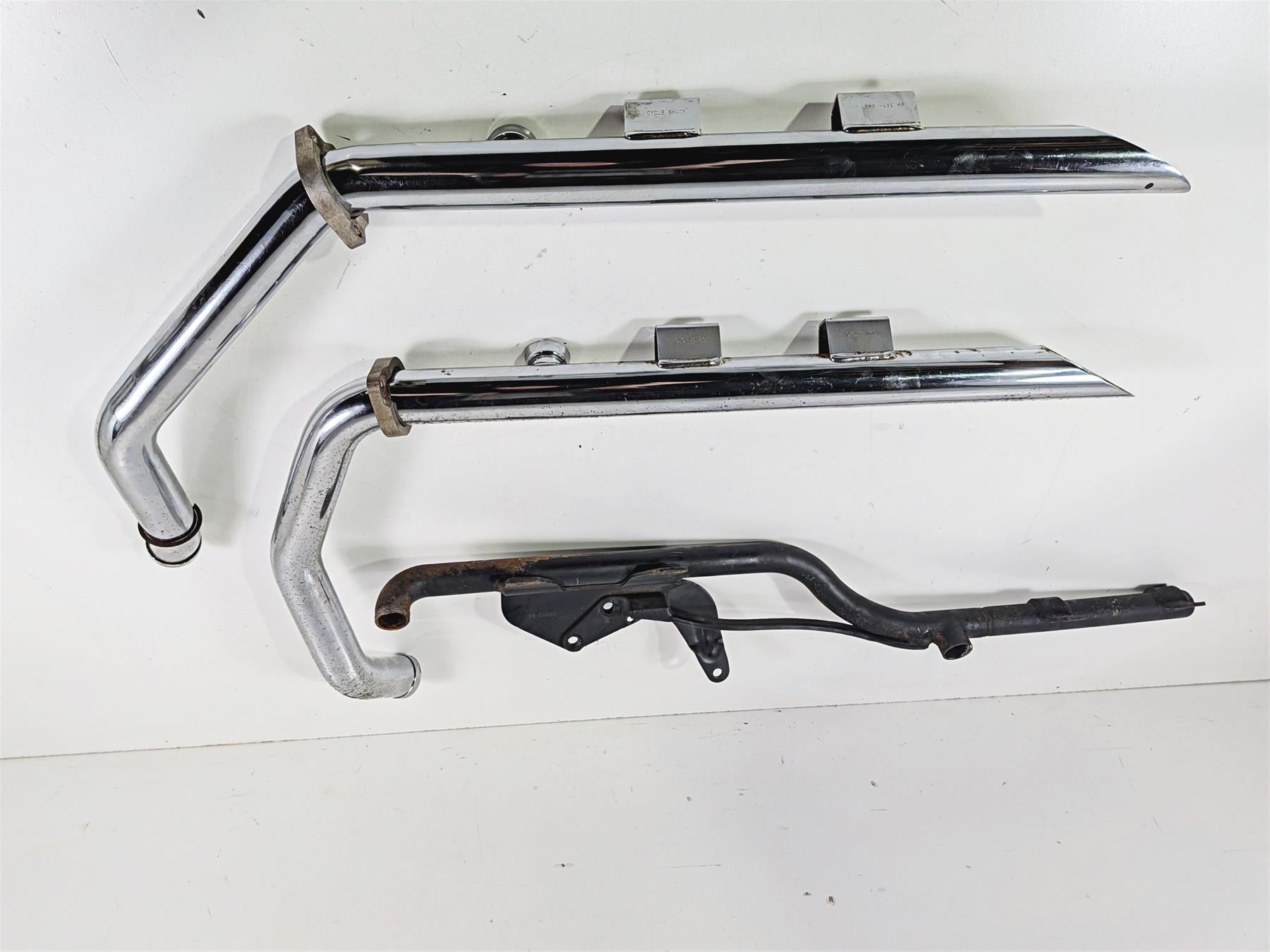 2006 Harley Sportster XL1200 C Cycle Shack Drag Pipe Exhaust System PHD-131 {{ shop.shopifyCountryName }} - Mototech271
