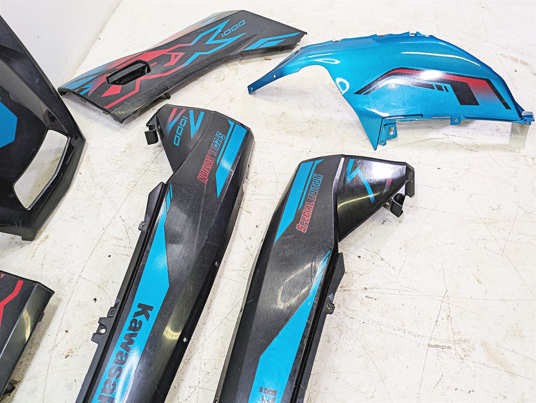 2022 Kawasaki Teryx KRX KRF 1000 C Special Edition Plastic Cover Set 14093-0805 {{ shop.shopifyCountryName }} - Mototech271