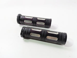 1998 Harley Touring FLHRCI Road King Osan 1" Handlebar Hand Bar Grip Set ?CP0456
