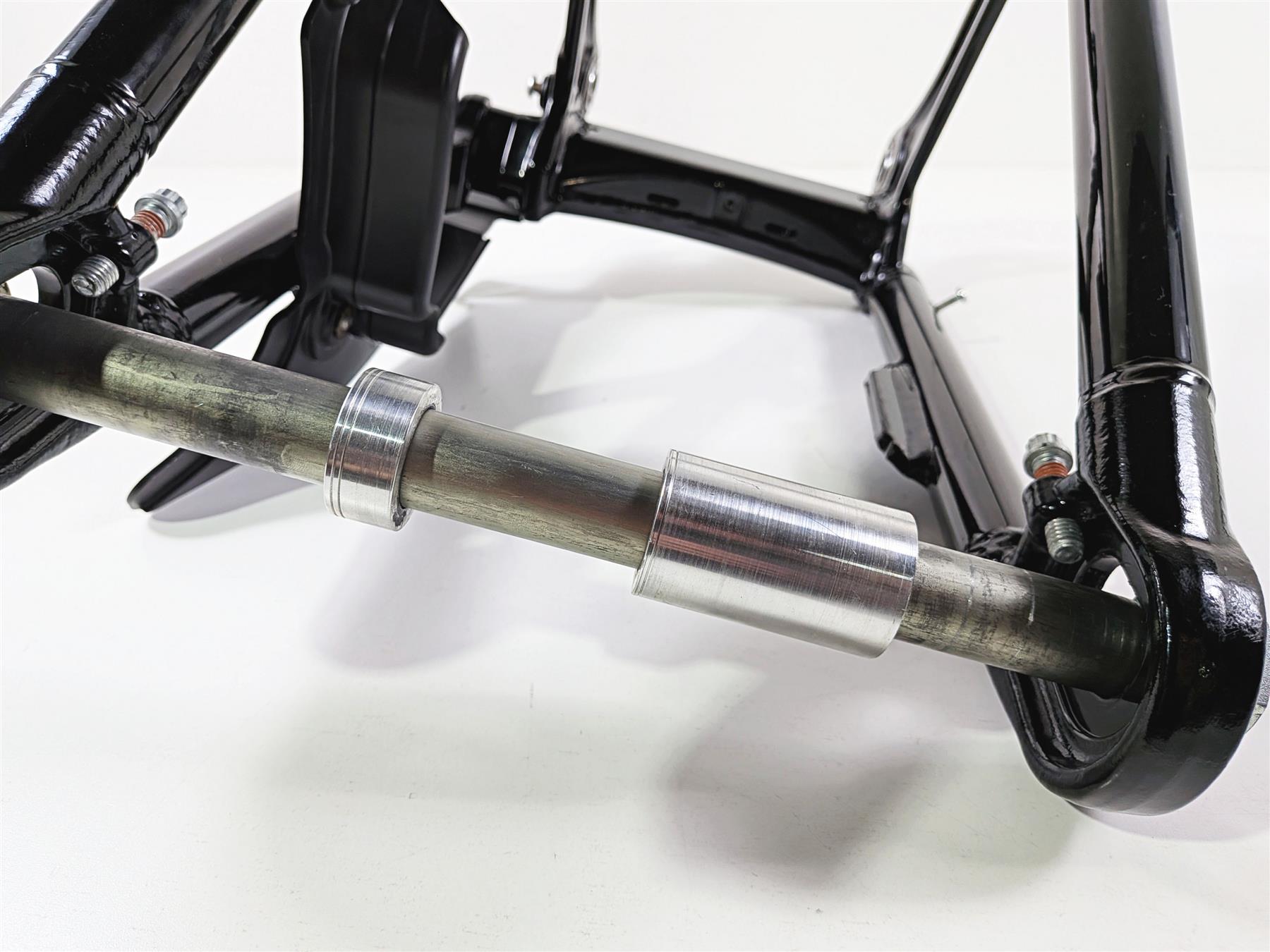 2024 Harley Softail FXLRST Low Rider Rear Swingarm & Belt Guards 47400099BHP {{ shop.shopifyCountryName }} - Mototech271