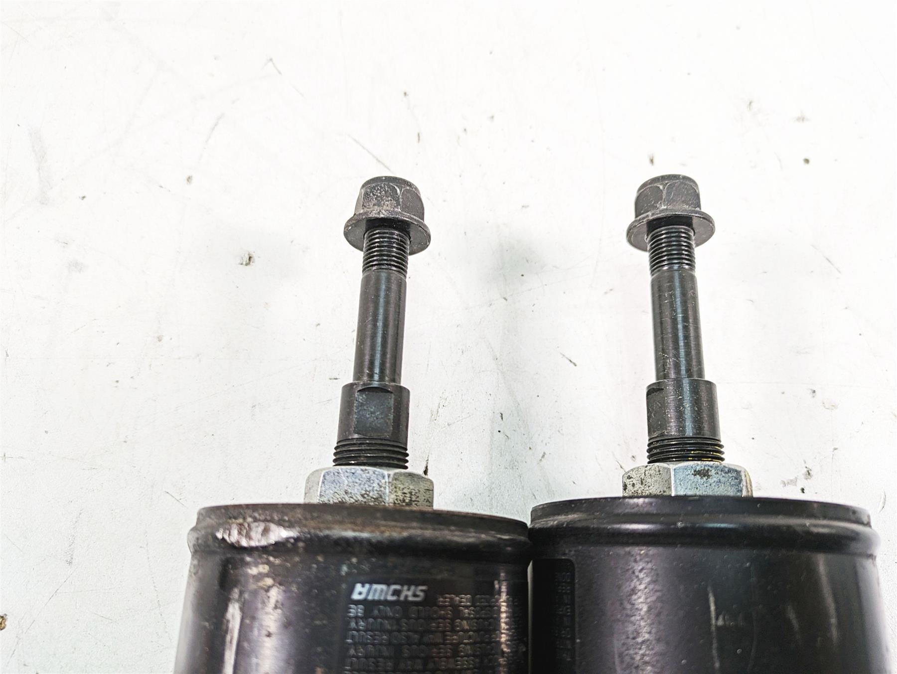 2013 Harley Softail FLSTFB Fat Boy Lo Showa Rear Suspension Shocks Set 54549-04 {{ shop.shopifyCountryName }} - Mototech271