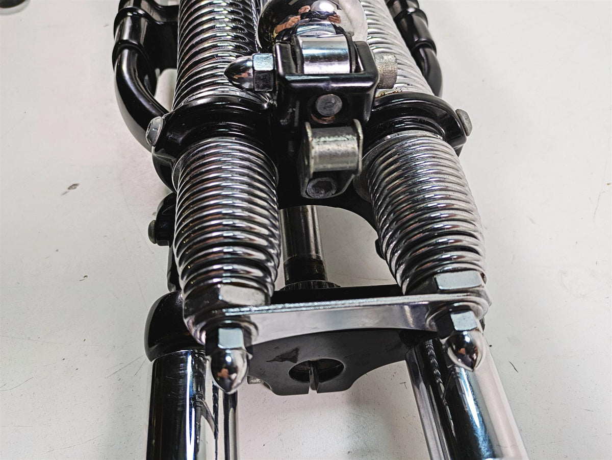 2009 Harley Softail FLSTSB Cross Bones Nice Front End Springer Fork Set 46173-05 46174-05 {{ shop.shopifyCountryName }} - Mototech271