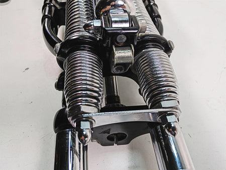 2009 Harley Softail FLSTSB Cross Bones Nice Front End Springer Fork Set 46173-05 46174-05 {{ shop.shopifyCountryName }} - Mototech271