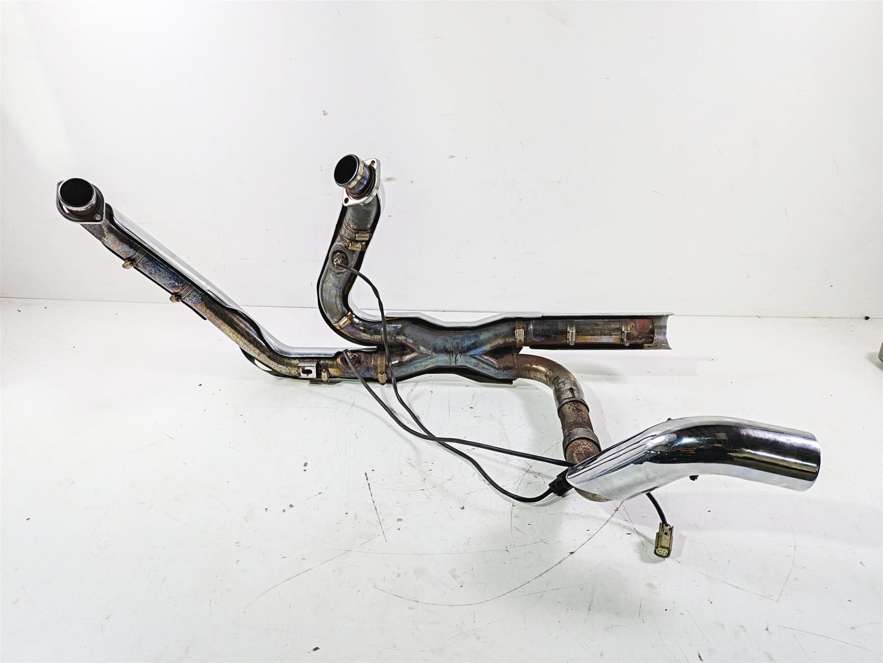 2016 Harley Touring FLTRX Road Glide Vance Hines Power Dual Header Set 46332 {{ shop.shopifyCountryName }} - Mototech271