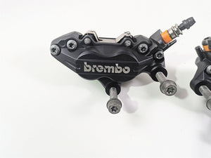 2022 BMW RnineT Pure K22 Brembo Front Brake Caliper Set 34117716717 34118563486