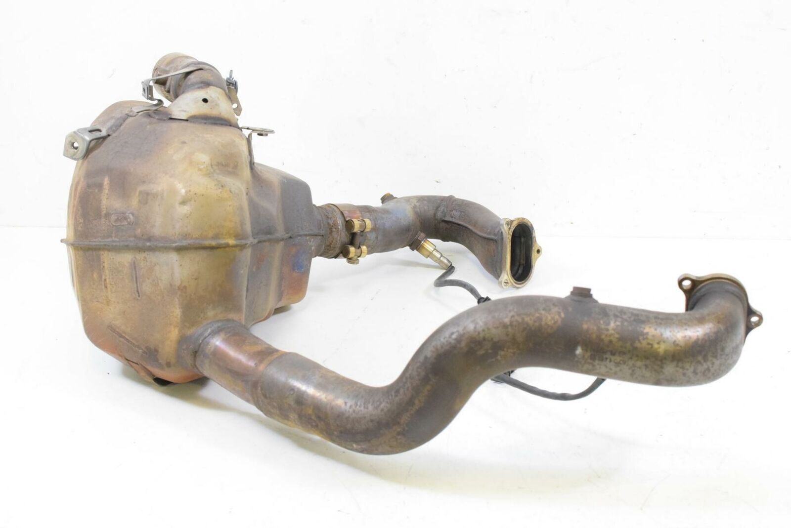 2017 Ducati Multistrada 1200 ABS Exhaust Header Silencer Chamber 57313693B {{ shop.shopifyCountryName }} - Mototech271