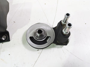 2016 Harley Touring FLTRX Road Glide Oil Cooler Flange Cover Set 63083-11A | Mototech271