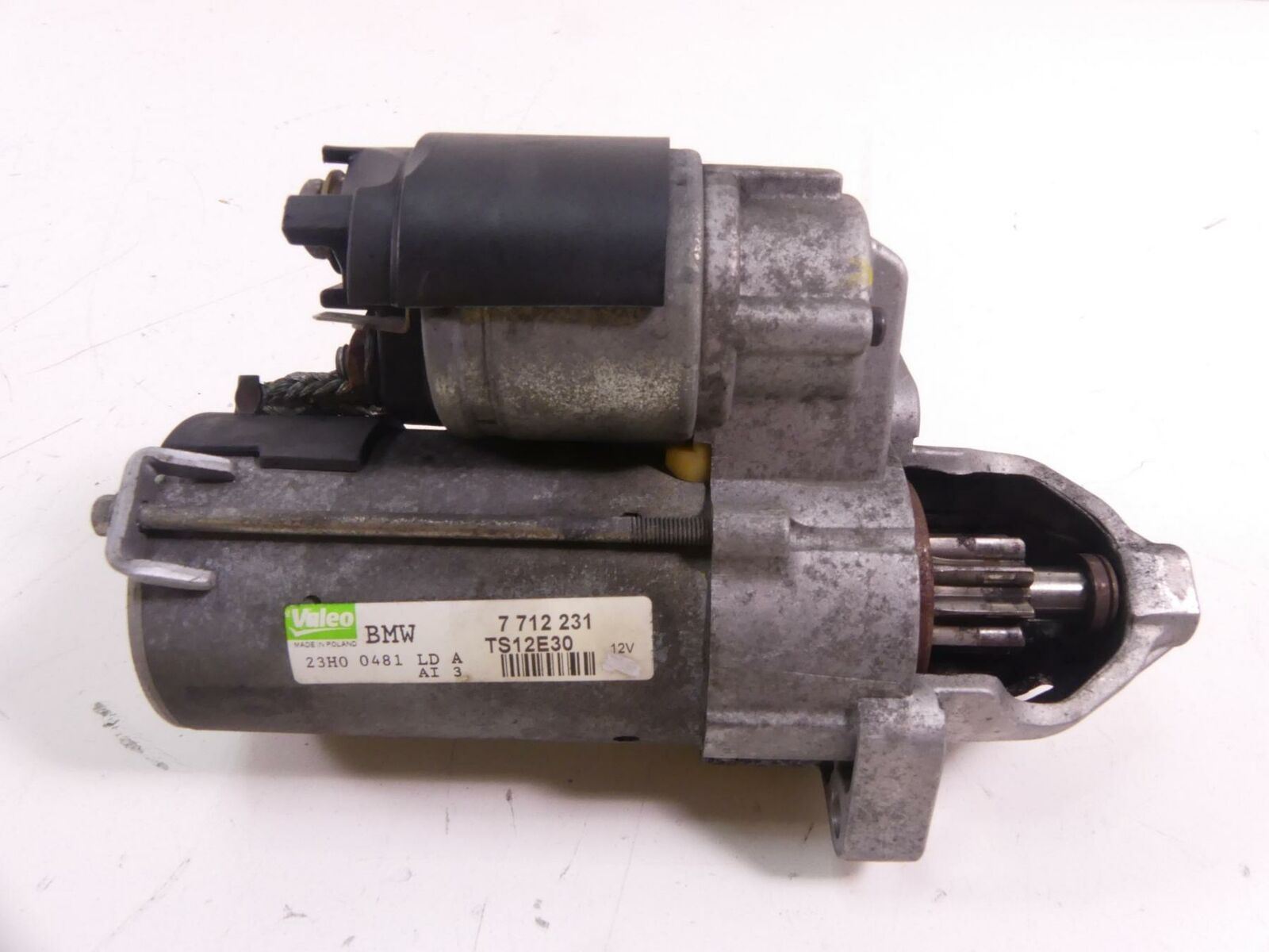 2011 BMW R1200RT K26 Valeo Engine Starter Motor & Cover 12417712231 {{ shop.shopifyCountryName }} - Mototech271