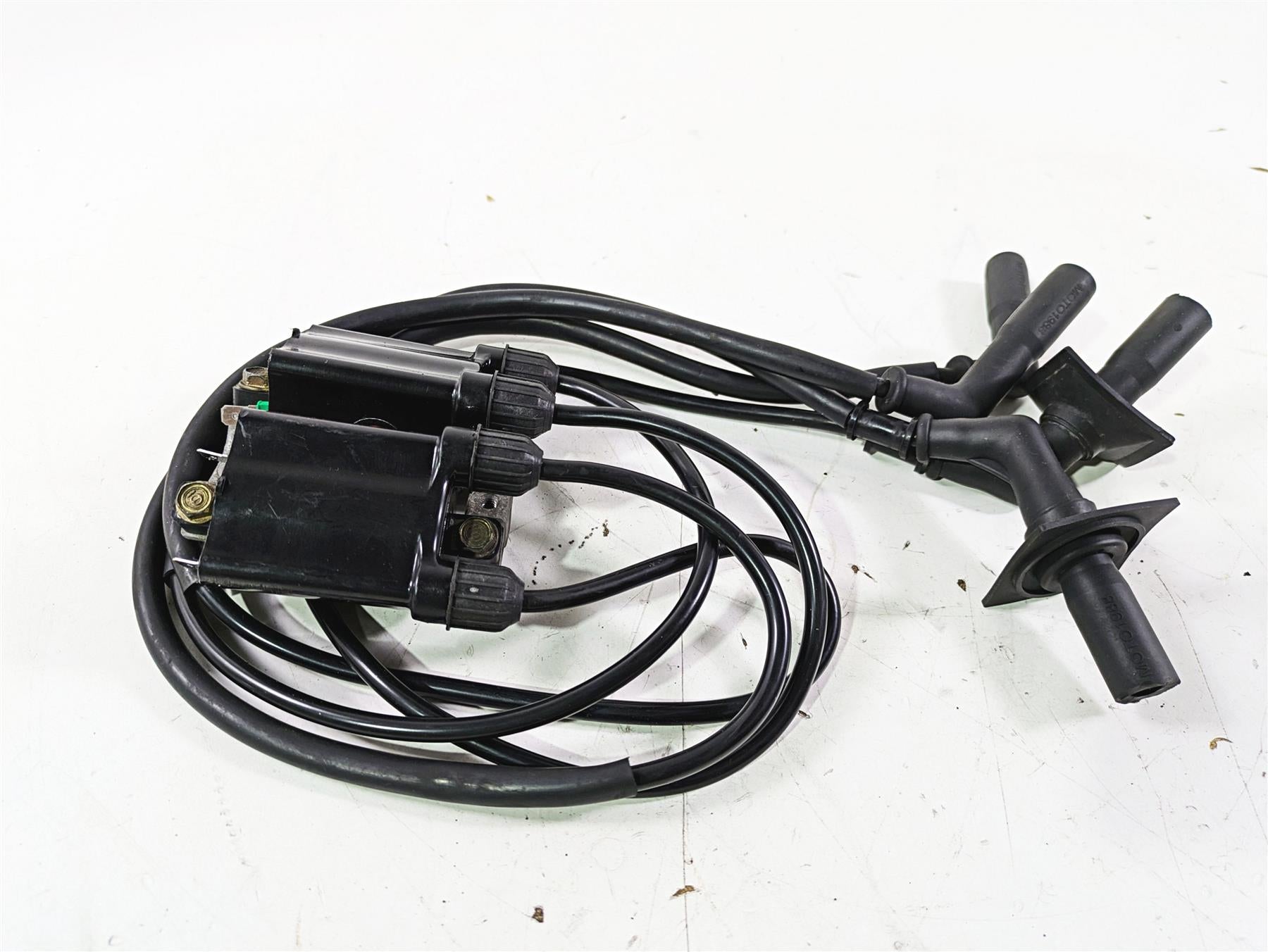2001 Honda VT1100 Shadow Sabre Ignition Coil Wires Plugs Set 30510-MCC-003 {{ shop.shopifyCountryName }} - Mototech271