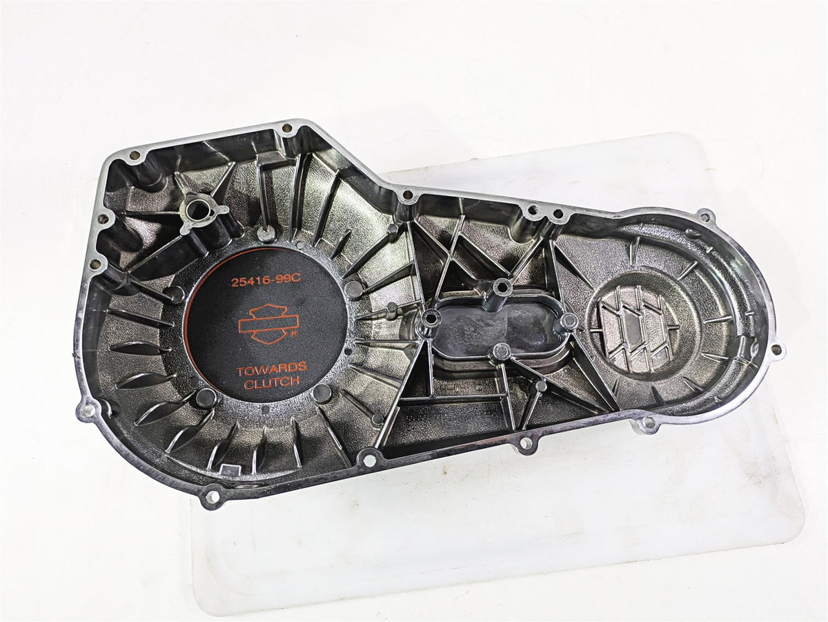 2004 Harley Softail FXSTDI Deuce Outer Primary Drive Clutch Cover 60506-99A {{ shop.shopifyCountryName }} - Mototech271