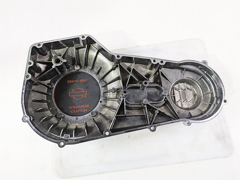2004 Harley Softail FXSTDI Deuce Outer Primary Drive Clutch Cover 60506-99A {{ shop.shopifyCountryName }} - Mototech271