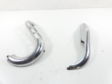 2014 Harley FXDF Dyna Fat Bob Front Rear Header Pipe Heat Shield Set 64830-08 {{ shop.shopifyCountryName }} - Mototech271