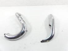 Load image into Gallery viewer, 2014 Harley FXDF Dyna Fat Bob Front Rear Header Pipe Heat Shield Set 64830-08 | Mototech271
