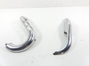 2014 Harley FXDF Dyna Fat Bob Front Rear Header Pipe Heat Shield Set 64830-08 | Mototech271