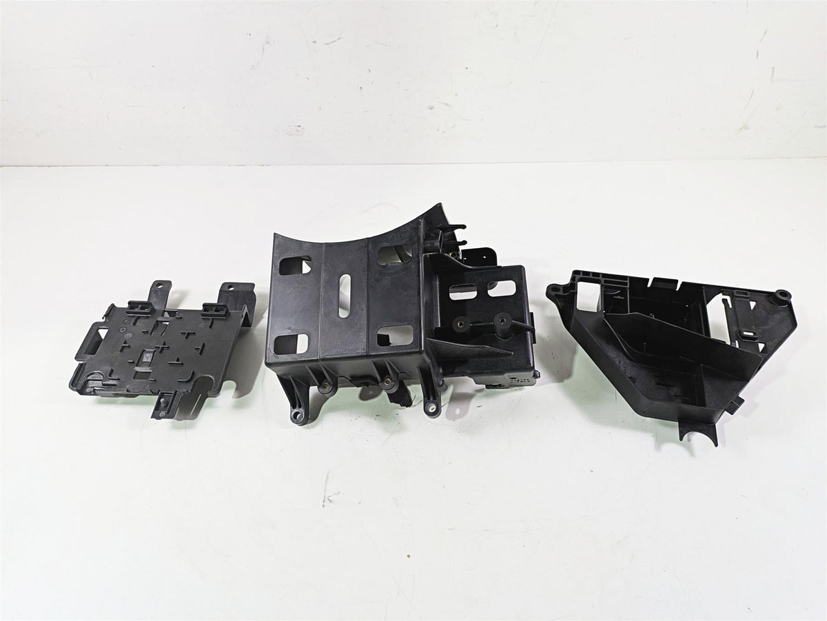 2009 Harley Touring FLHX Street Glide Battery Tray Electric Holders 66281-09B {{ shop.shopifyCountryName }} - Mototech271