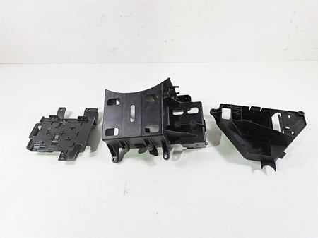 2009 Harley Touring FLHX Street Glide Battery Tray Electric Holders 66281-09B {{ shop.shopifyCountryName }} - Mototech271