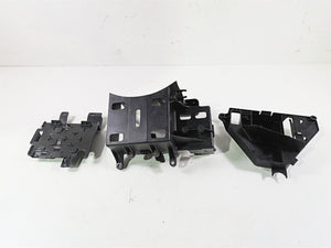 2009 Harley Touring FLHX Street Glide Battery Tray Electric Holders 66281-09B | Mototech271