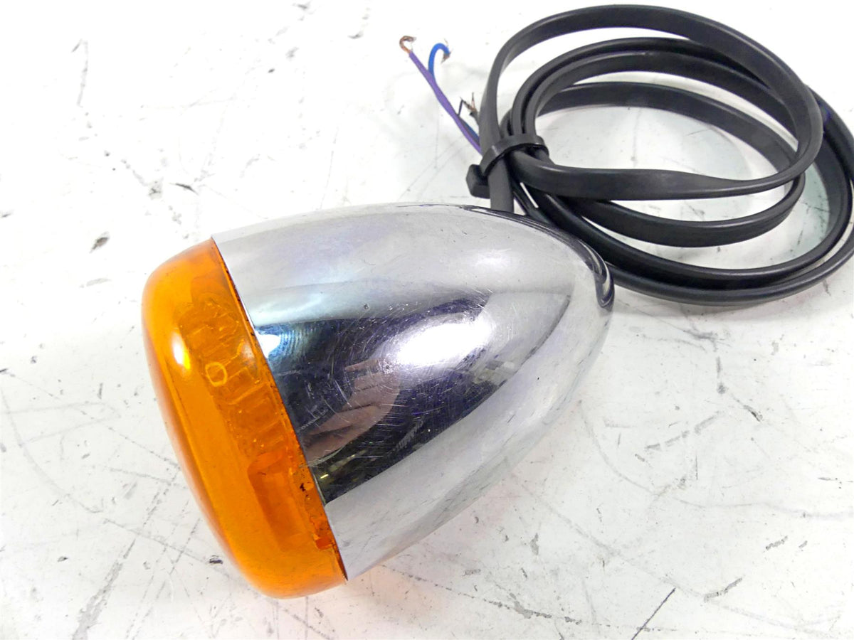 Harley Davidson Touring Softail Dyna Sportster Chrome Left or Right Front Blinker Turn Signal {{ shop.shopifyCountryName }} - Mototech271