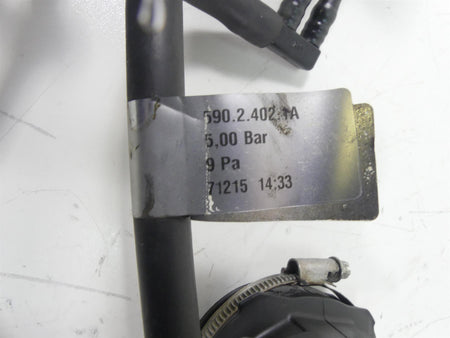 2015 Ducati Diavel Dark Fuel Gas Petrol Injectors Hose Set 59024021A {{ shop.shopifyCountryName }} - Mototech271