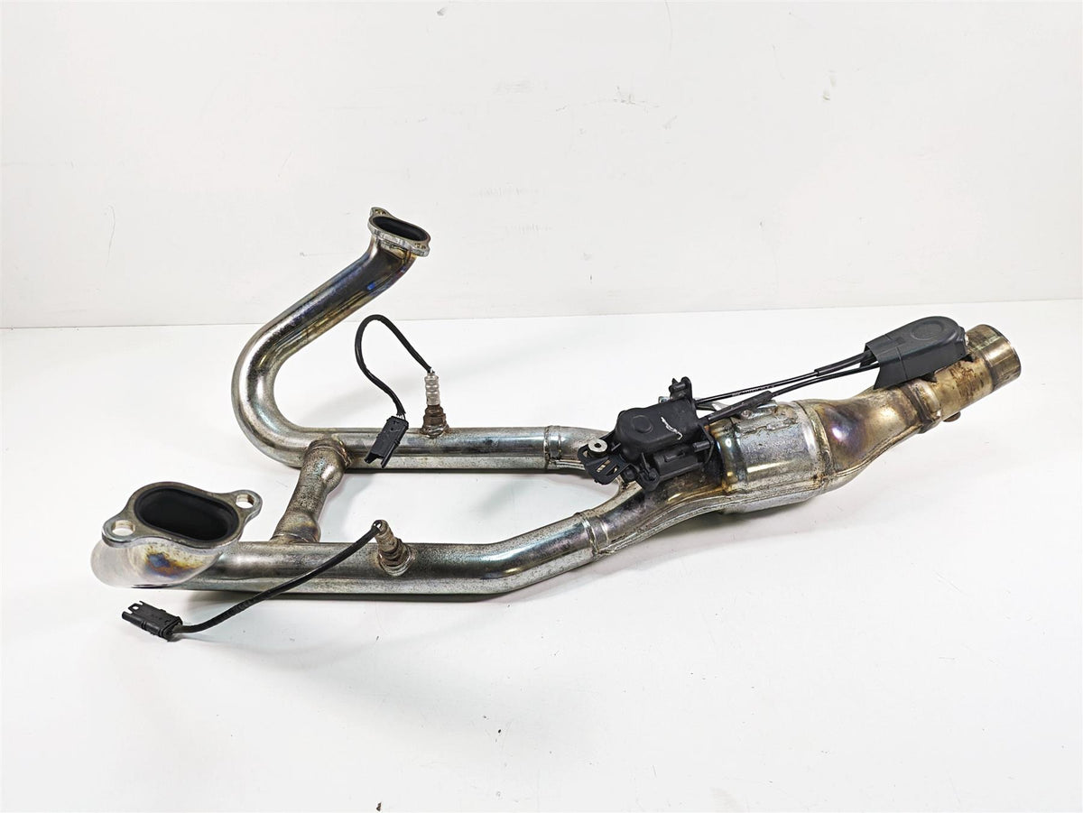 2016 BMW R1200R K53 Oem Chrome Exhaust Header Manifold Pipe & Servo 18518555270 {{ shop.shopifyCountryName }} - Mototech271