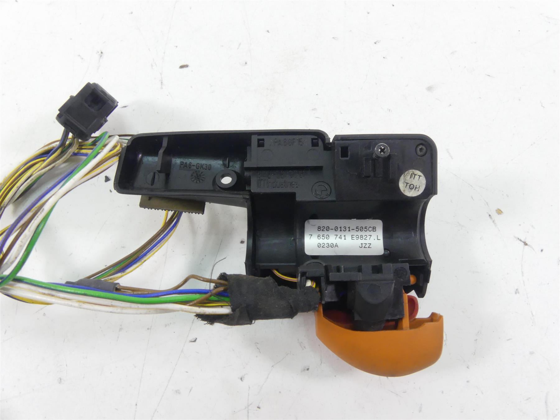 2003 BMW R1150 GS R21 Left Hand Turn Signal Lights Control Switch 61317650741 {{ shop.shopifyCountryName }} - Mototech271