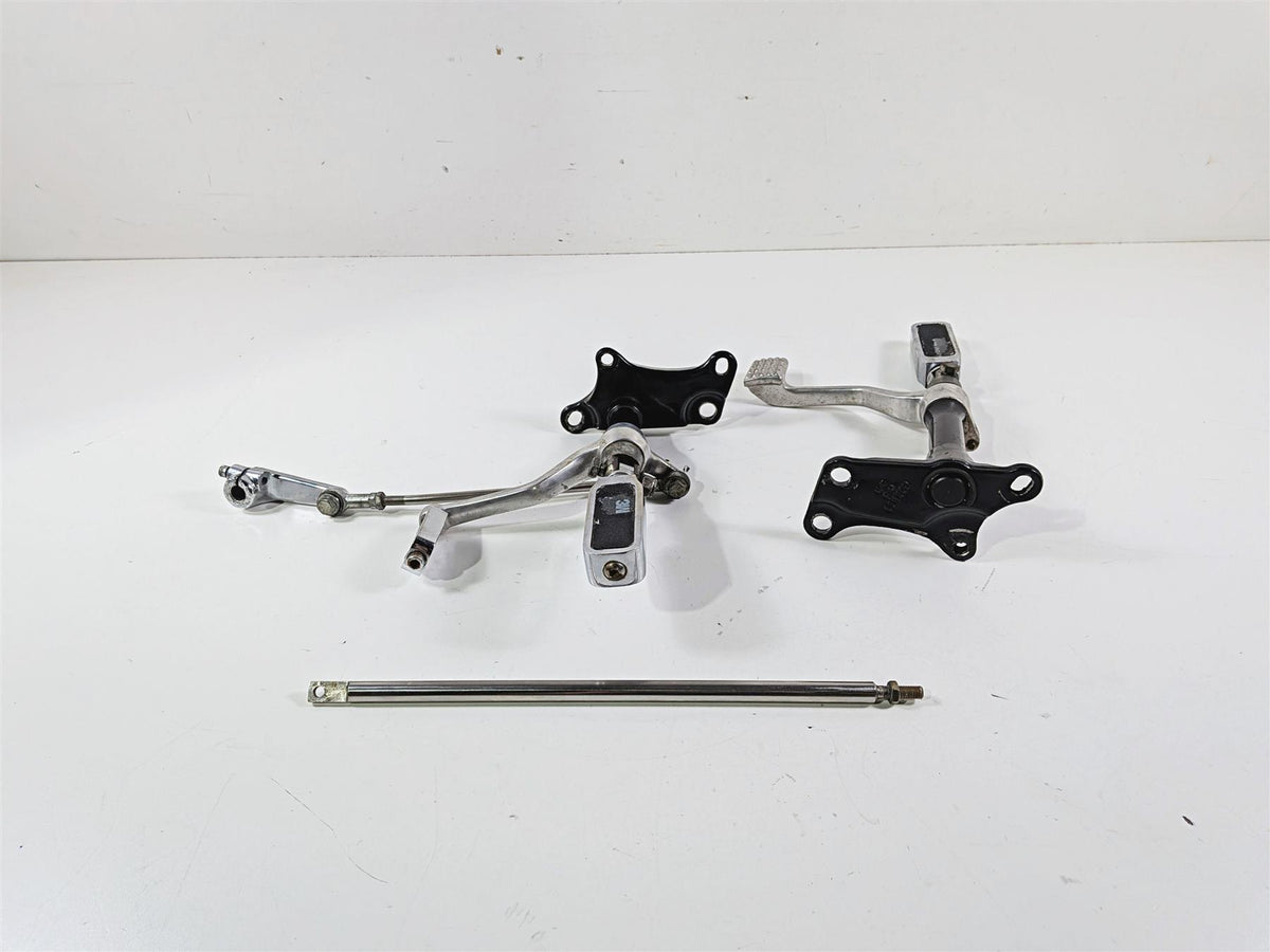 2003 Harley Sportster XL1200 Front Footpeg Shift Brake Lever Set 50951-90 {{ shop.shopifyCountryName }} - Mototech271