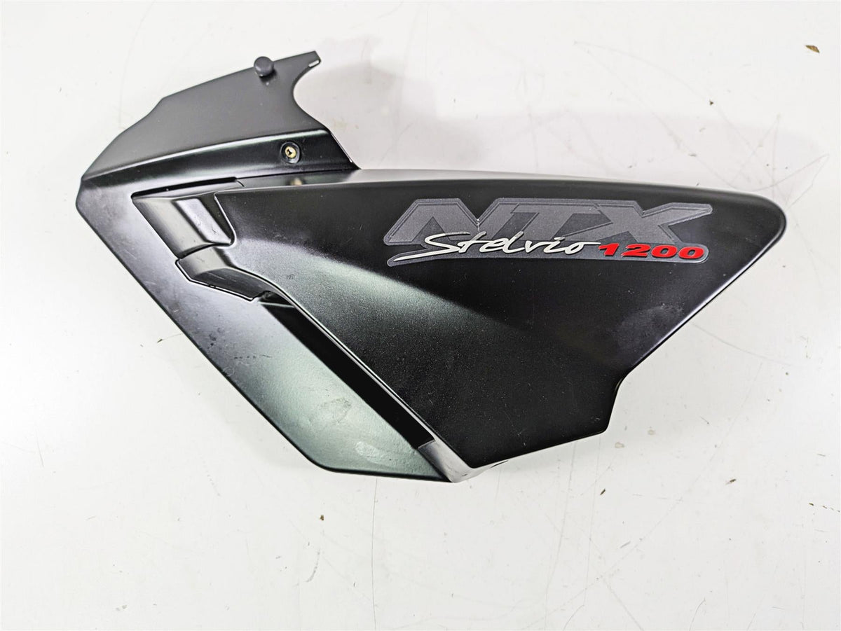 2016 Moto Guzzi Stelvio 1200 8V NTX Left Fuel Tank Side Cover Set - Read 897638 {{ shop.shopifyCountryName }} - Mototech271