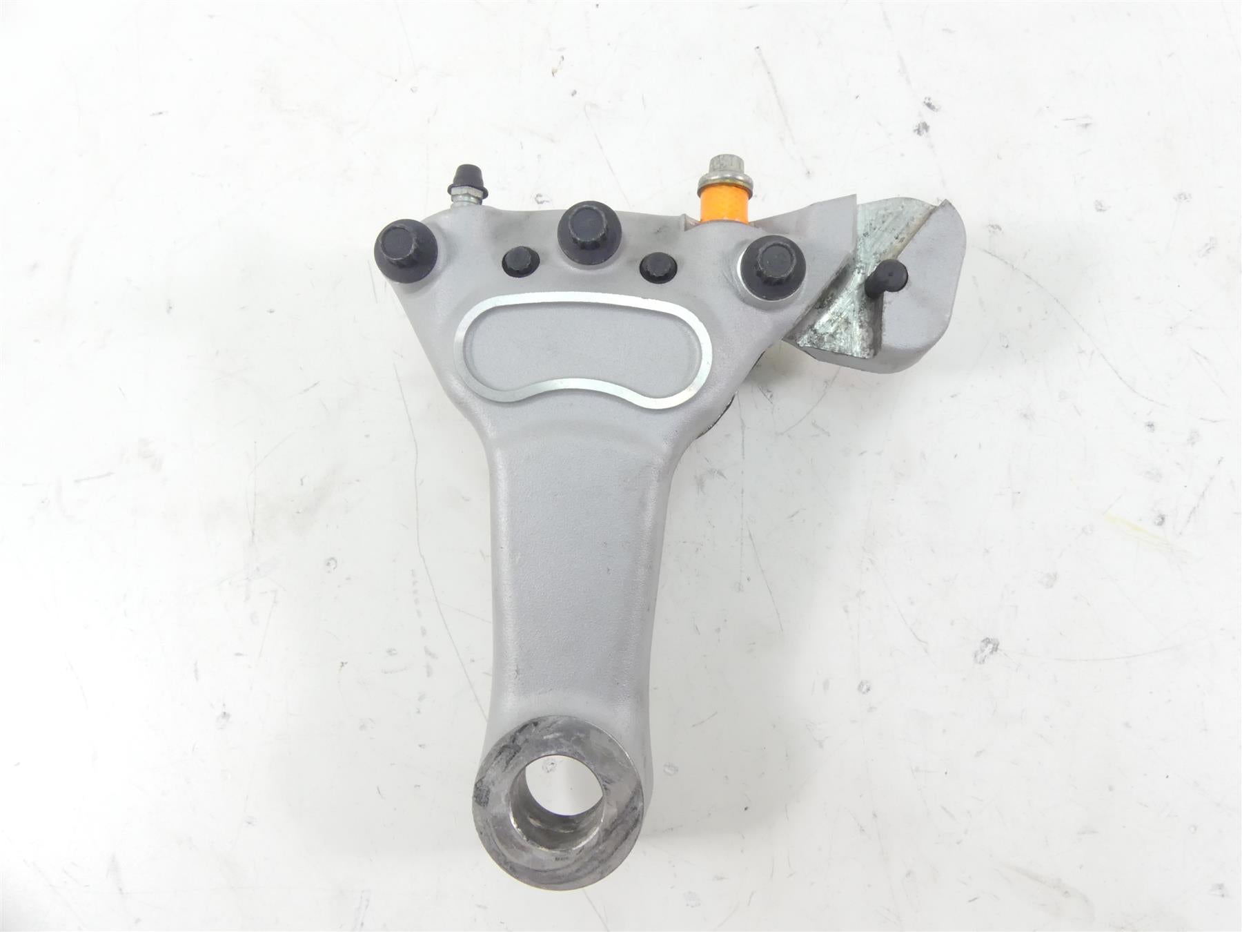 2007 Harley Touring FLHR SE CVO Road King Rear Brake Caliper + Mount 44595-07