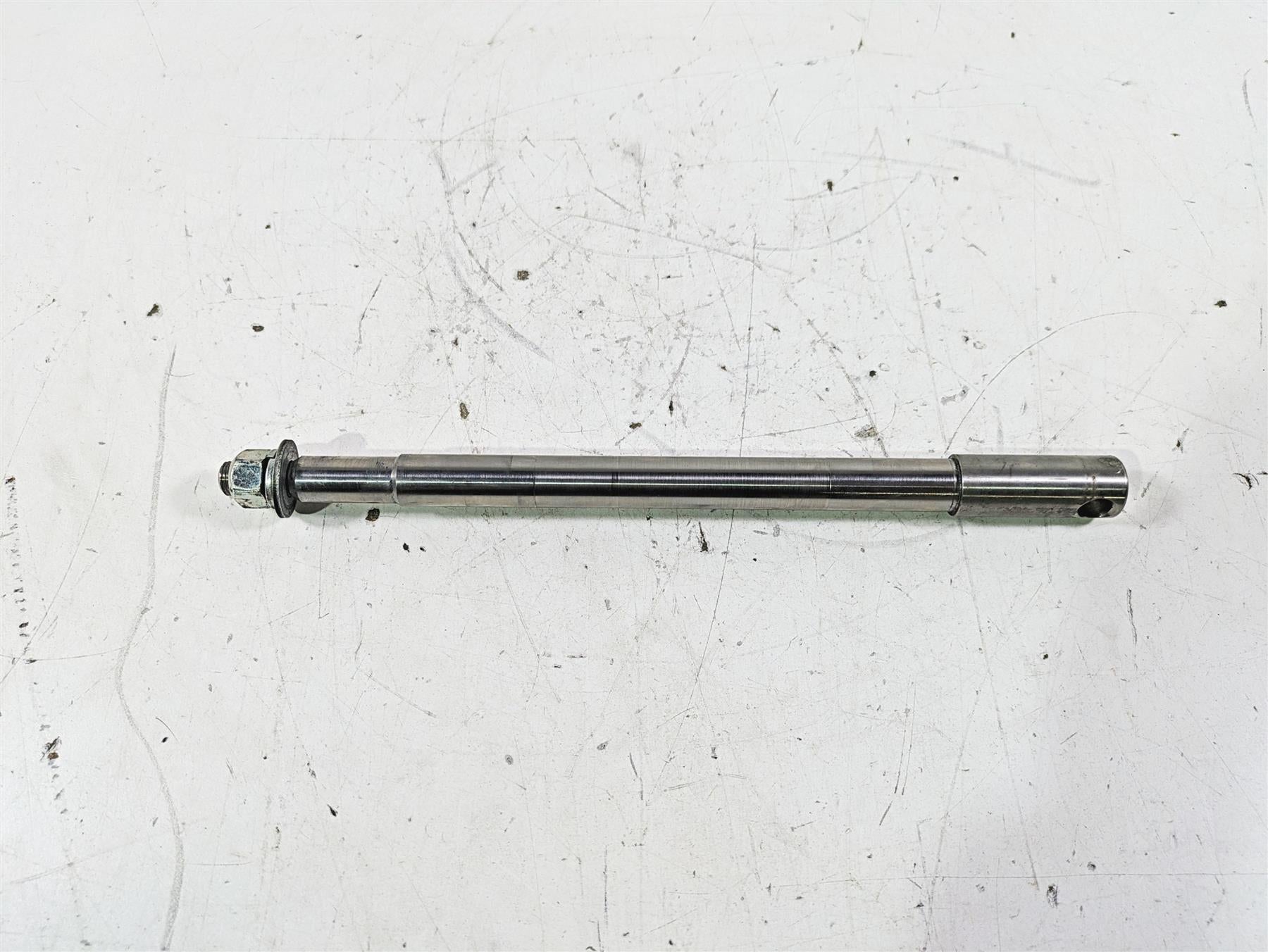 2005 Harley Softail FLSTFSE CVO Fat Boy Front Axle Wheel Spindle 3/4" 41584-86A {{ shop.shopifyCountryName }} - Mototech271