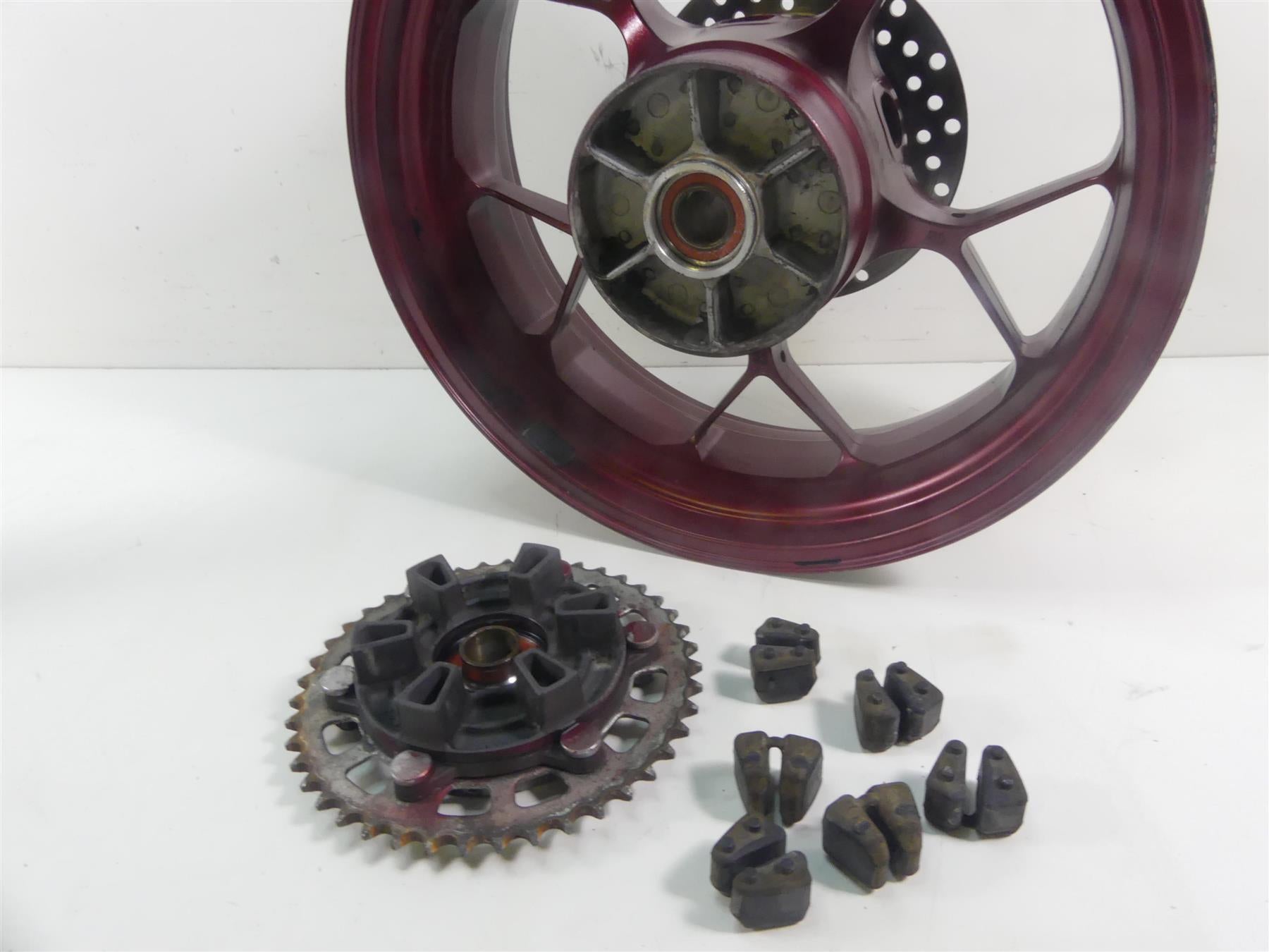 2018 Honda CBR1000 RR SC77 Straight Rear Wheel Rim 17x6.5 - Read 42650-MKF-D40ZC {{ shop.shopifyCountryName }} - Mototech271