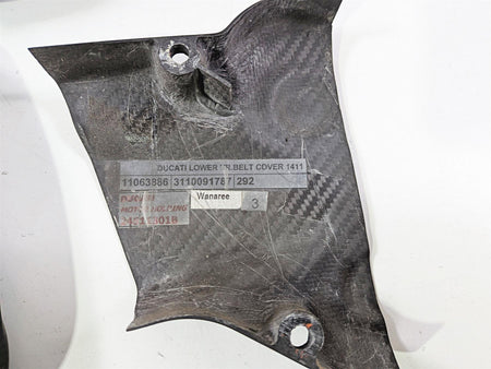 2016 Ducati Hypermotard 939 SP Carbon Fiber Timing Belt Covers 24511301B-Mototech271