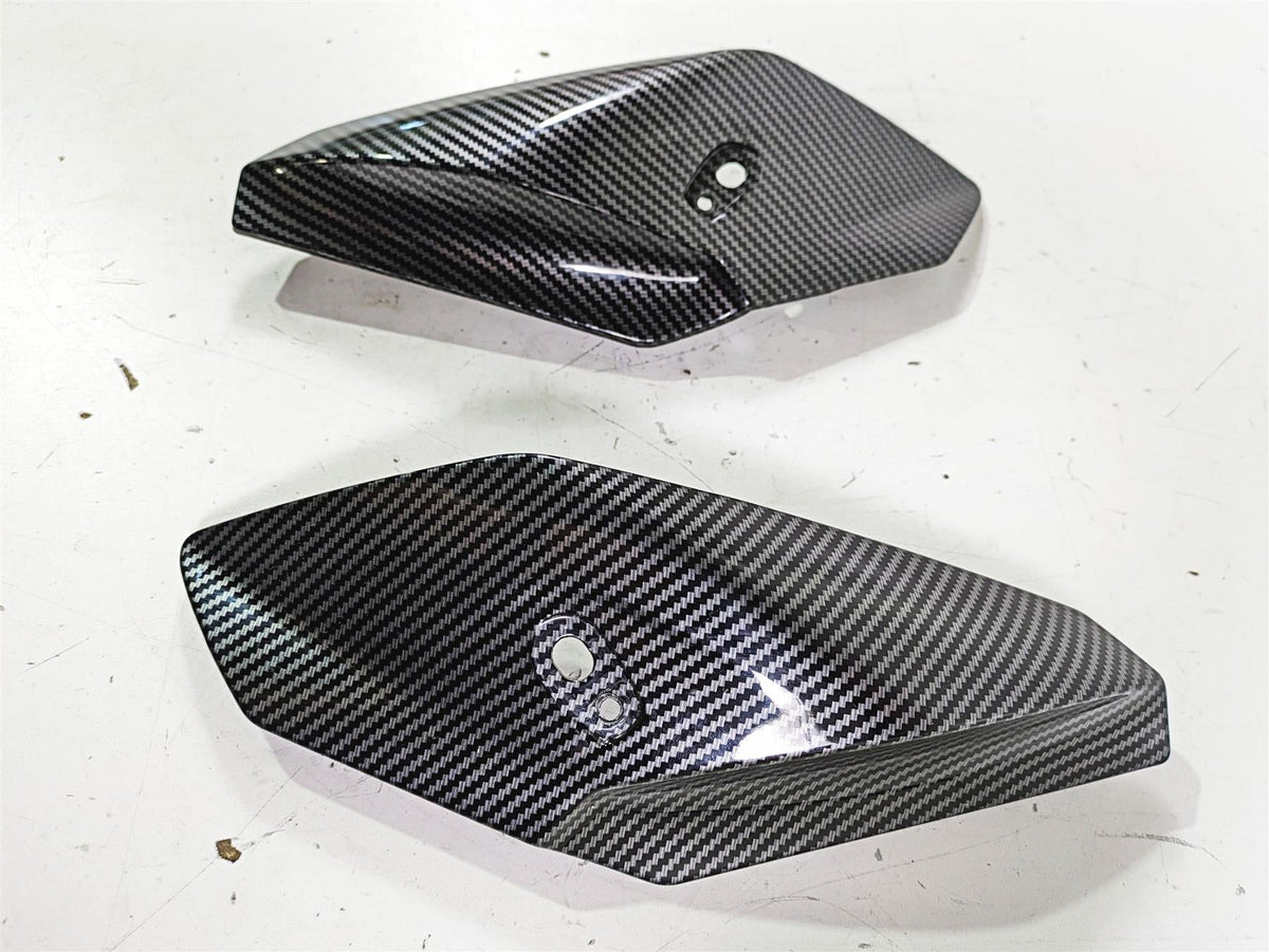 2017 BMW S1000R K47 Front Headlight Carbon Fiber Look Side Cover Fairing Set {{ shop.shopifyCountryName }} - Mototech271
