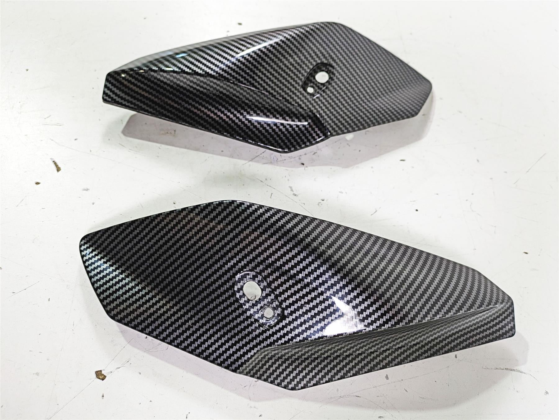 2017 BMW S1000R K47 Front Headlight Carbon Fiber Look Side Cover Fairing Set {{ shop.shopifyCountryName }} - Mototech271