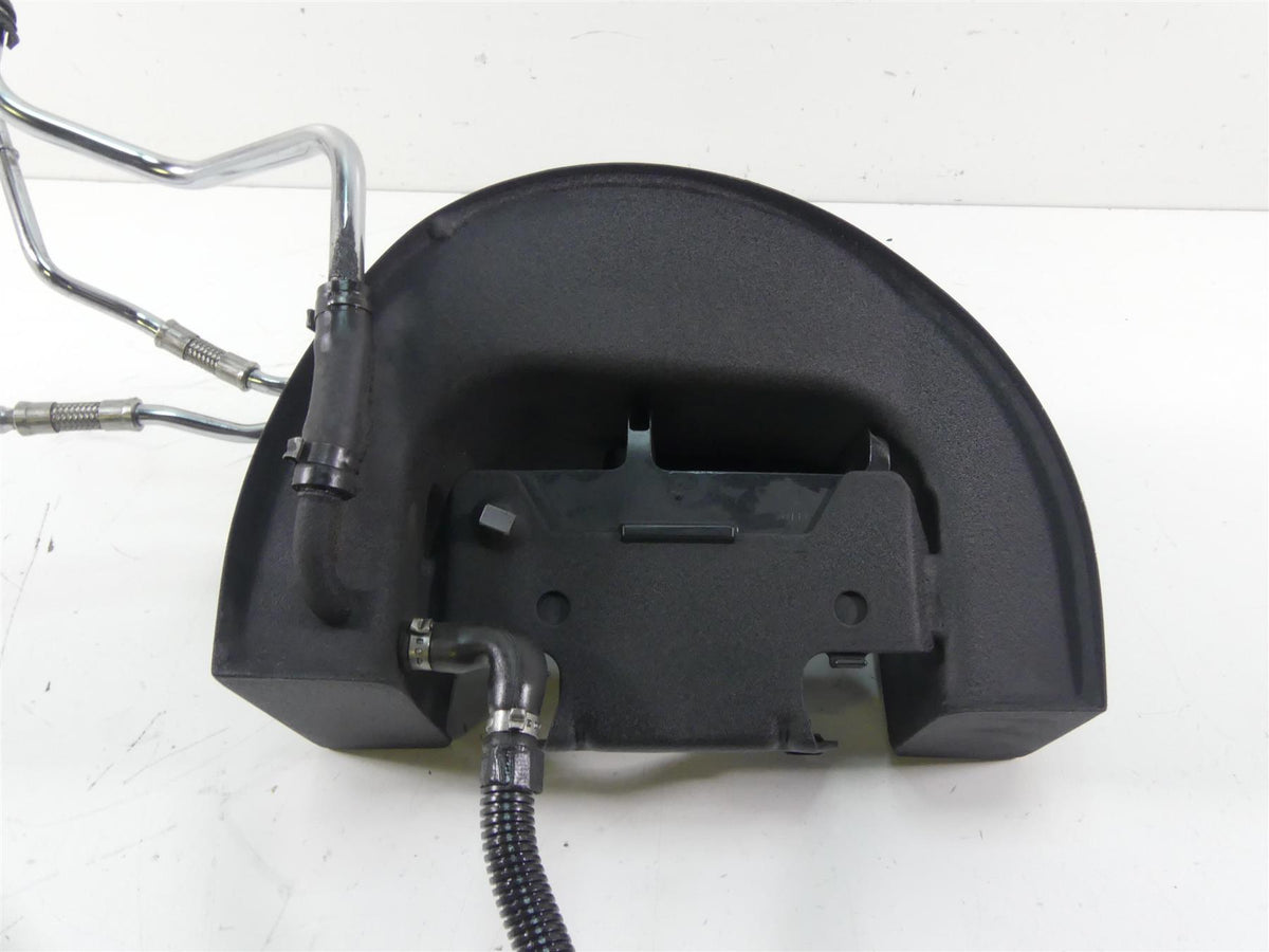 2008 Harley Softail FXSTB Night Train Black Wrinkle Oil Tank & Lines 62840-00A {{ shop.shopifyCountryName }} - Mototech271