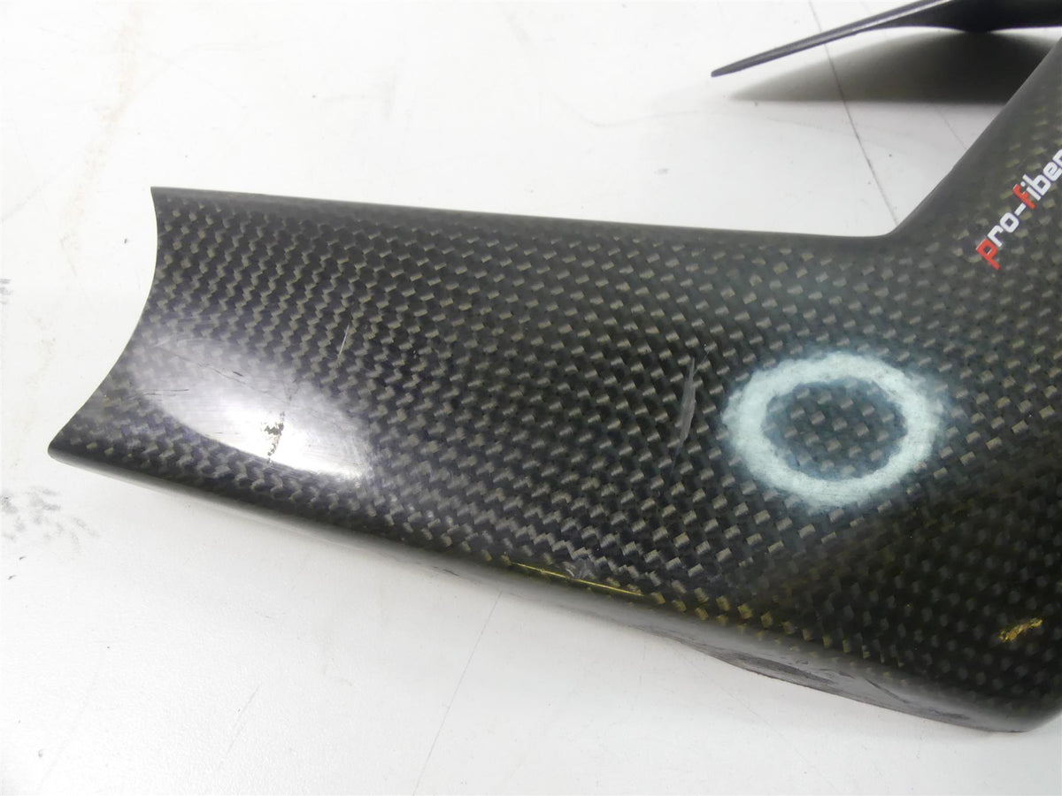 2004 Aprilia RSV1000 R Mille Pro-Fiber Gloss Carbon Swingarm Cover Fairing {{ shop.shopifyCountryName }} - Mototech271