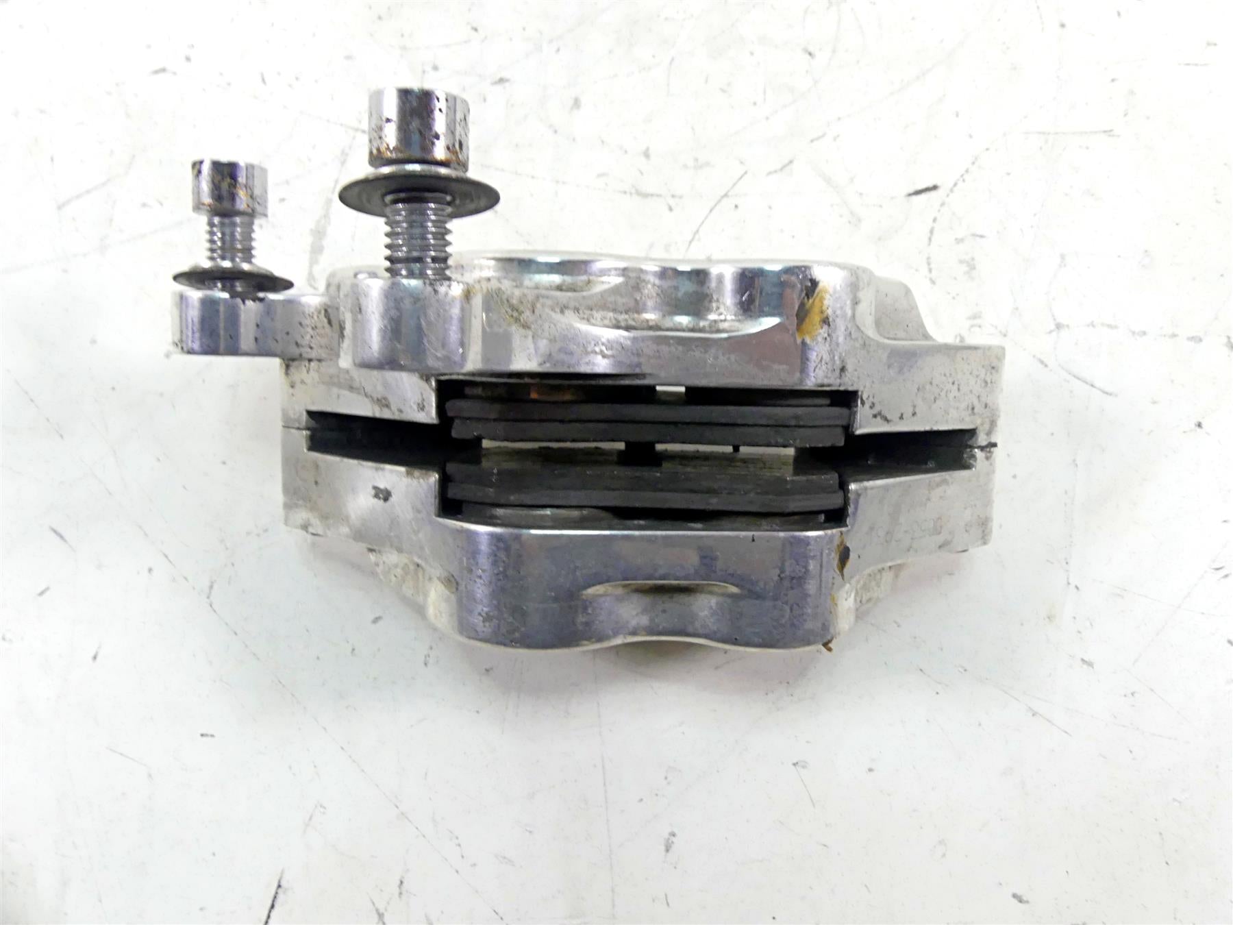 2009 Big Dog K9 Performance Machine Polished Front Brake Caliper 182-000001-02 {{ shop.shopifyCountryName }} - Mototech271
