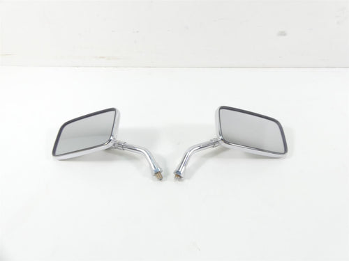 2007 Honda VTX1800 T1 Left Right Rectangle Chrome Rear View Mirror Set | Mototech271