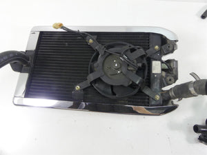 2005 Honda V-Twin VTX1800 S3 Radiator Fan Reservoir Hoses Guard 19010-MCV-R11