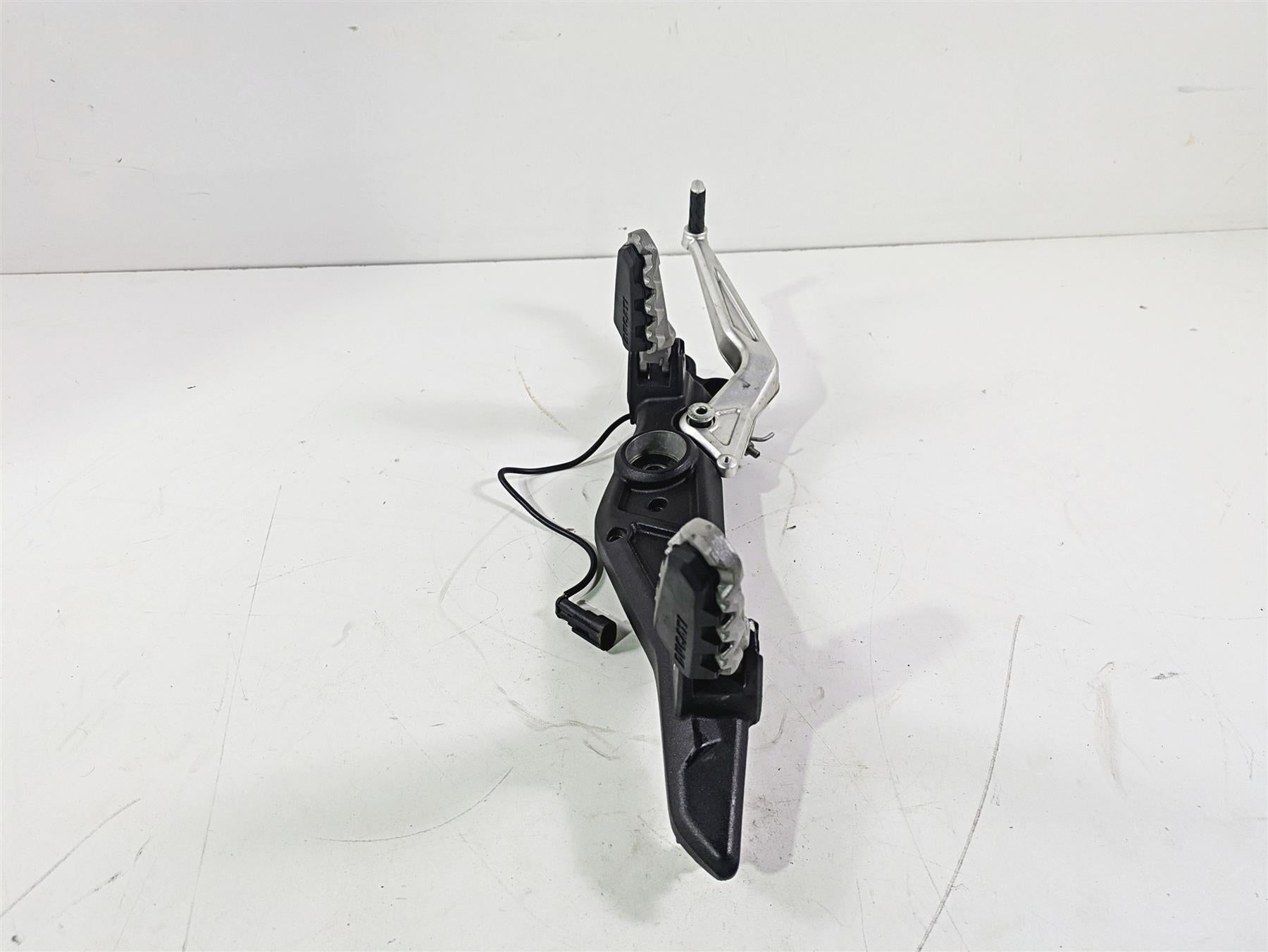2015 Ducati Hypermotard 821 SP Right Footpeg Bracket & Brake Lever 82412101BA {{ shop.shopifyCountryName }} - Mototech271