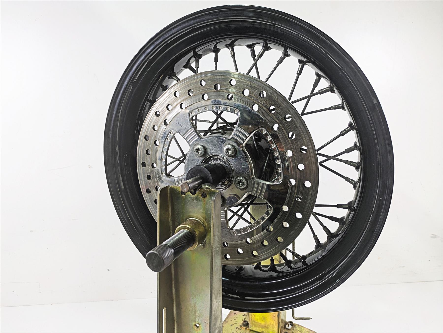 2010 Harley Dyna FXDB Street Bob 17x4.5 Rear Wheel Spoke Rim - Runout 41430-09A {{ shop.shopifyCountryName }} - Mototech271