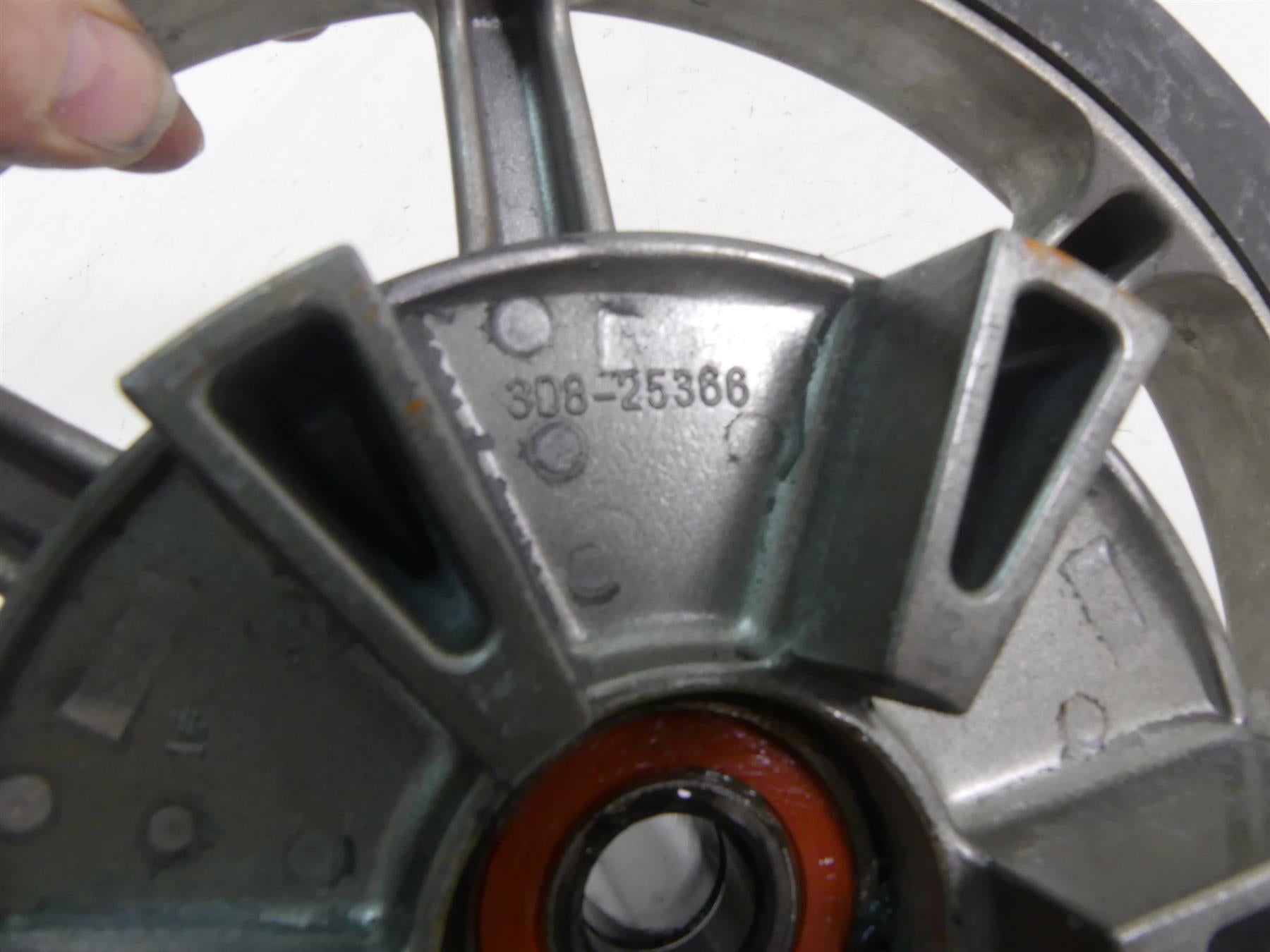 2007 Yamaha XVS1300 V-Star Rear Belt Pulley Sprocket 70T 14K 3D8-25470-01-00 {{ shop.shopifyCountryName }} - Mototech271