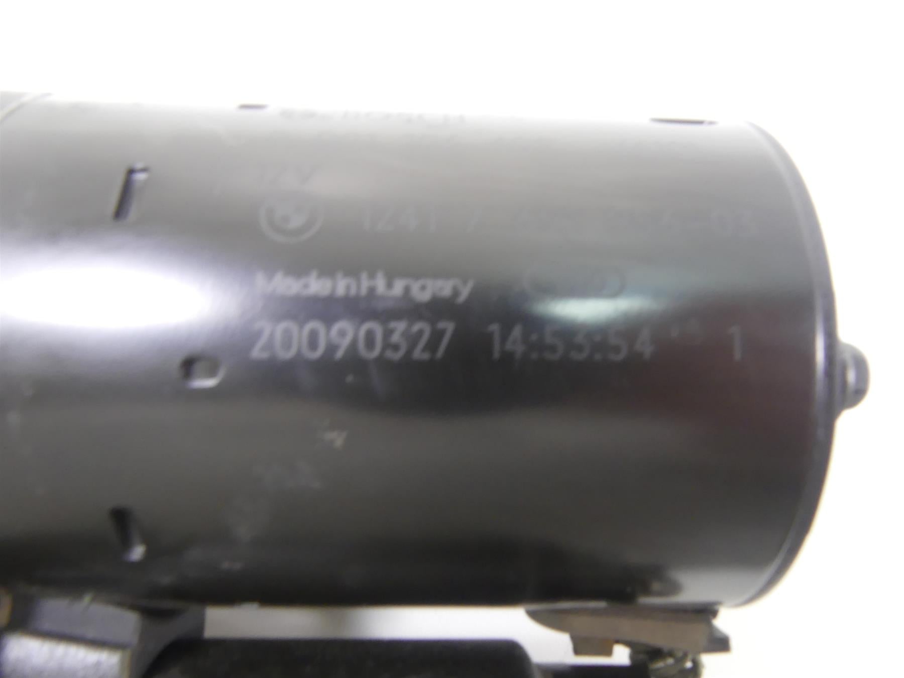 2009 BMW R1200GS K25 Engine Starter Motor + Cover 12417691956 {{ shop.shopifyCountryName }} - Mototech271