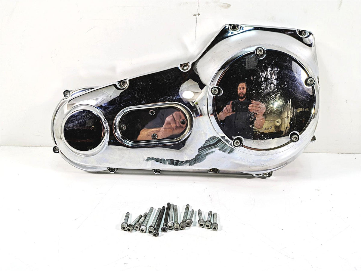 2006 Harley Softail FXSTSI Springer Outer Primary Drive Clutch Cover 60506-99 {{ shop.shopifyCountryName }} - Mototech271
