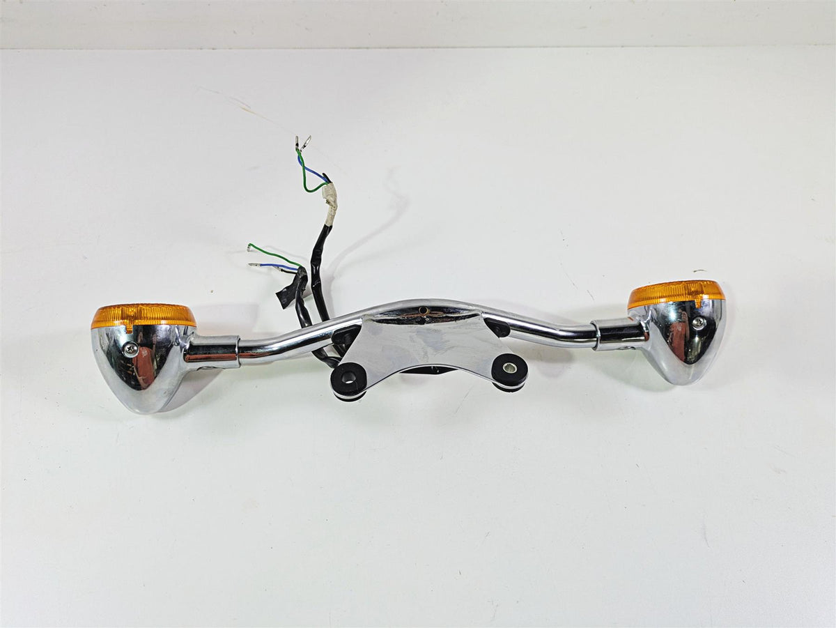 2008 Kawasaki VN1600 Vulcan Nomad Front Blinker & Mount Bracket Set 23051-0001 {{ shop.shopifyCountryName }} - Mototech271