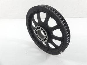 2014 Harley FXDF Dyna Fat Bob Rear Drive Belt Pulley Sprocket 66T 1" 40374-07 | Mototech271