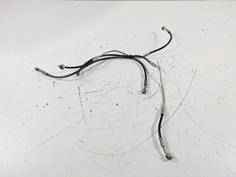 2015 Ducati Panigale 1299 S Front Abs Brake Line Hose Set 61841151C {{ shop.shopifyCountryName }} - Mototech271