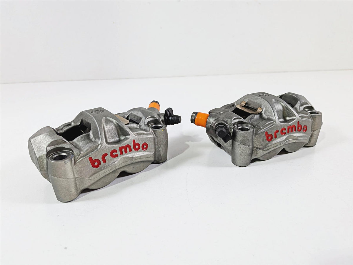 2014 Aprilia RSV4 RR Factory Front Brembo Brake Caliper 100mm B044355 B044356 {{ shop.shopifyCountryName }} - Mototech271